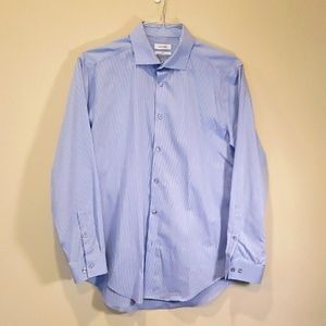 Calvin Klein Slimfit Performance Non-Iron Mens Dress Shirt